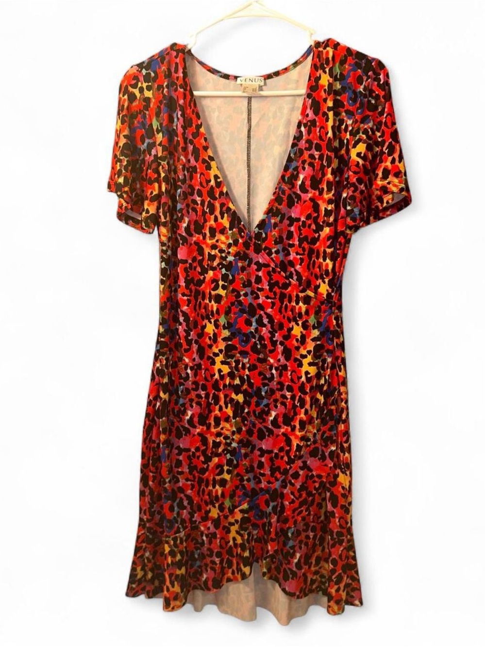 Venus leopard colorful dress small